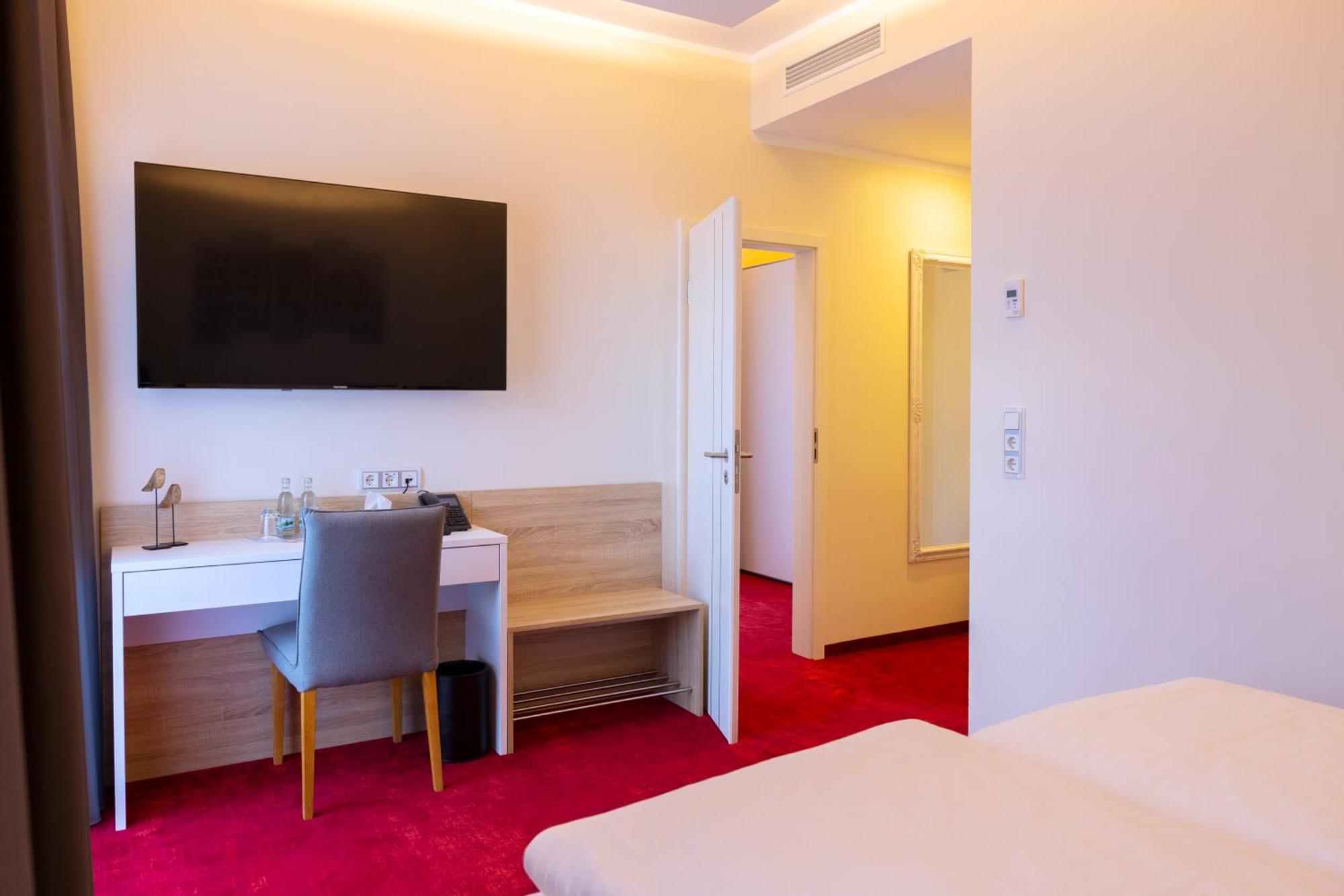 Hotel Am Waldkasino Erfurt Dış mekan fotoğraf